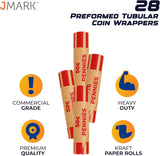 Organize Your Pennies with J Mark Coin Roll Wrappers