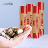 Organize Your Pennies with J Mark Coin Roll Wrappers