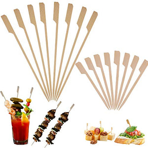 Bamboo Skewers Toothpicks for Appetizer Picks –3.5 & 7 inch (Pack of 1000) Wooden Cocktail Skewers and Bamboo Toothpicks for Bloody Mary Skewers Appetizers Food Garnish Sandwich Fruit Kabobs Drinks