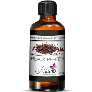 Black Pepper Essential Oil - 100% Pure Blue Diamond Therapeutic Grade By Aviano Botanicals