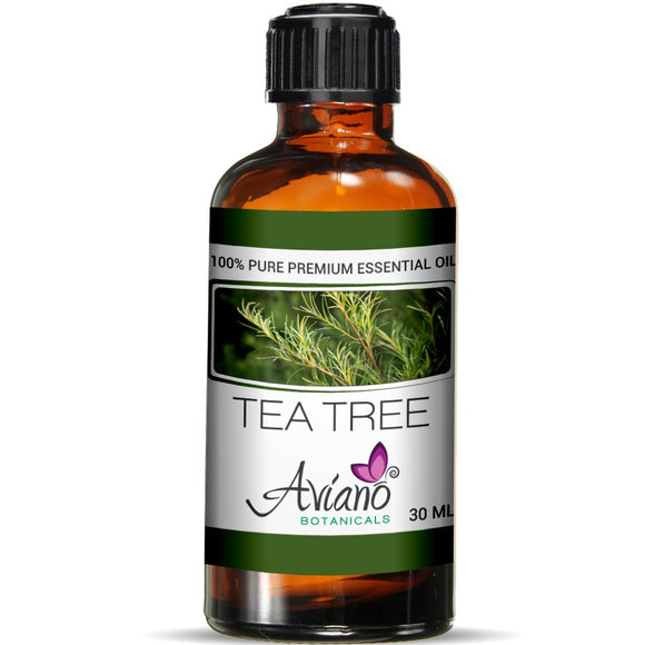 Tea Tree Essential Oil - 100% Pure Blue Diamond Therapeutic Grade by Aviano Botanicals (30 ml)