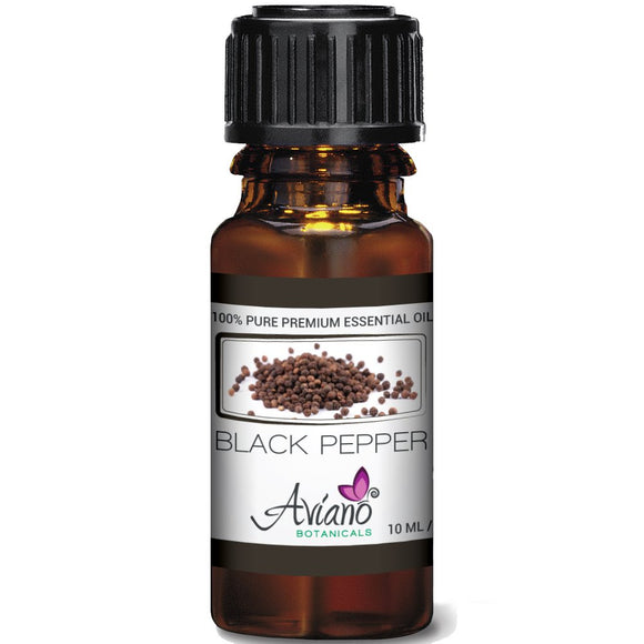 Black Pepper Essential Oil - 100% Pure Blue Diamond Therapeutic Grade By Aviano Botanicals