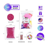 Slime Foam Beads Floam Balls – 18 Pack Microfoam Beads Kit 0.1-0.14 inch (90,000 Pcs) Micro Colors Rainbow Fruit Beads Craft Add ins Homemade DIY Kids Ingredients Flote Microbeads Supplies Mini Small