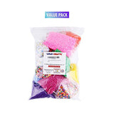 Slime Foam Beads Floam Balls – 18 Pack Microfoam Beads Kit 0.1-0.14 inch (90,000 Pcs) Micro Colors Rainbow Fruit Beads Craft Add ins Homemade DIY Kids Ingredients Flote Microbeads Supplies Mini Small