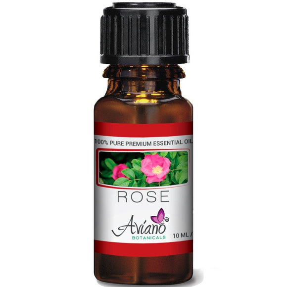 Aviano Botanicals 100% Pure Rose Essential Oil, 10 ml